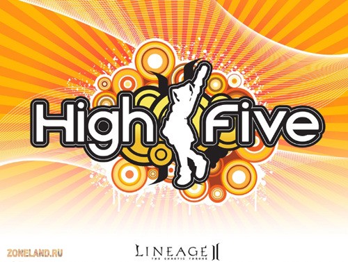 Lineage 2 High five.