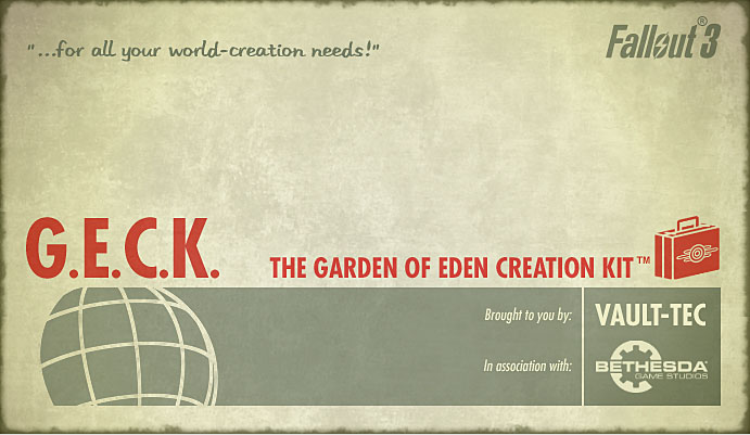 Fallout 3 - Garden of Eden Creation Kit