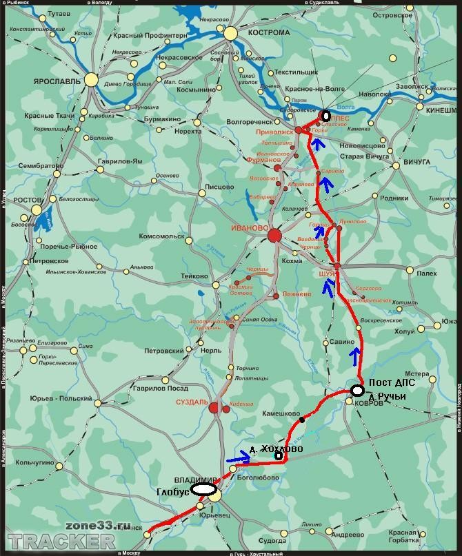 Карта пестяки ивановской области