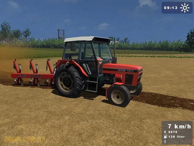 Traktor Zetor Simulátor (2009) PC скачать бесплатно без регистрации.