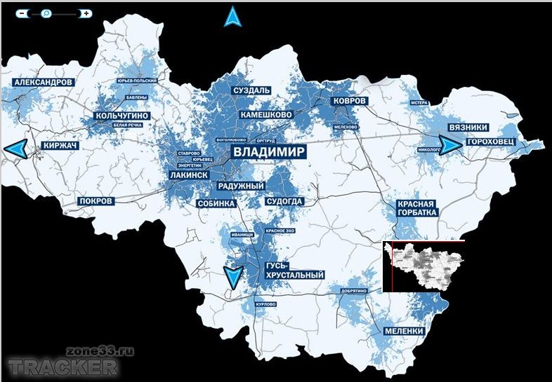 Карта покрытия теле2 саратовская область