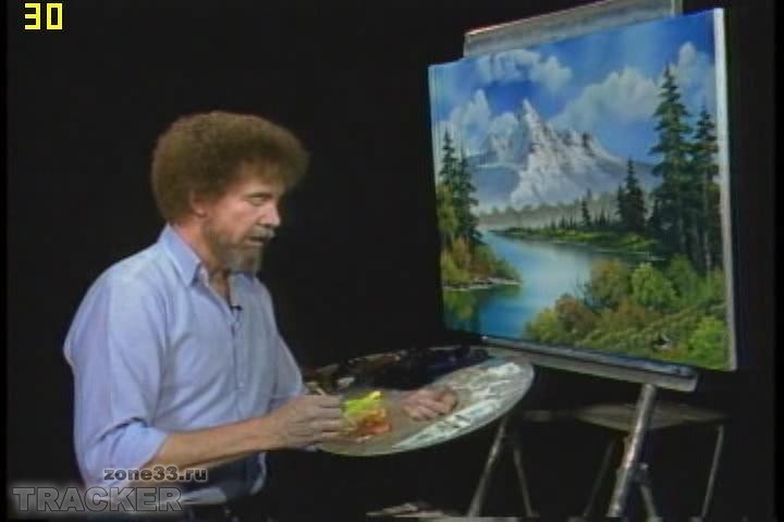 Боб Росс работа над ошибками. уроки живописи боба росса.
