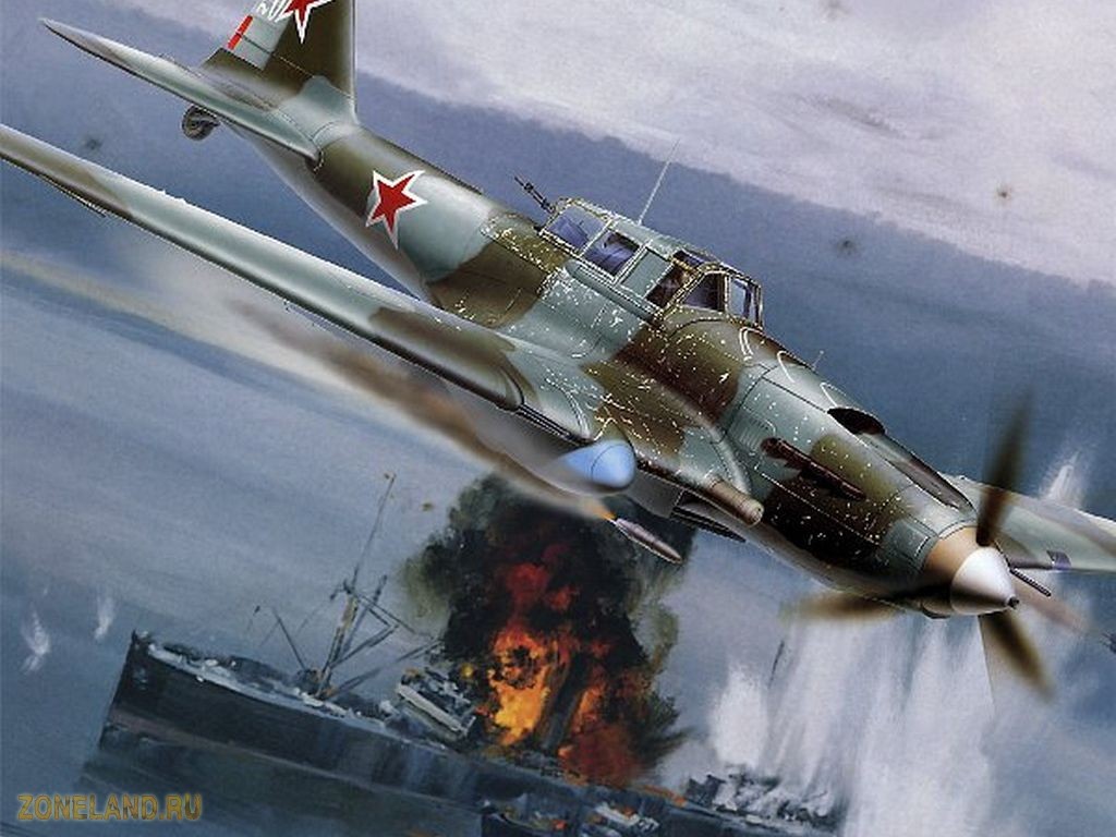 Военная авиация времен Великой Отечественной войны. Картины различных
